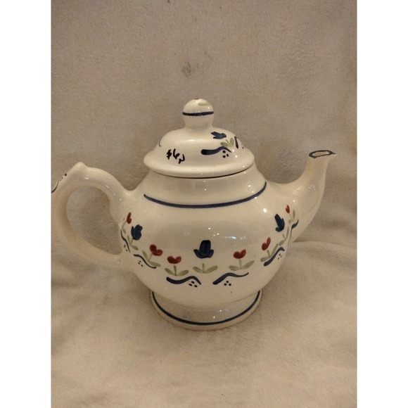 Vintage Teapot 1986 Pottery by Levine
